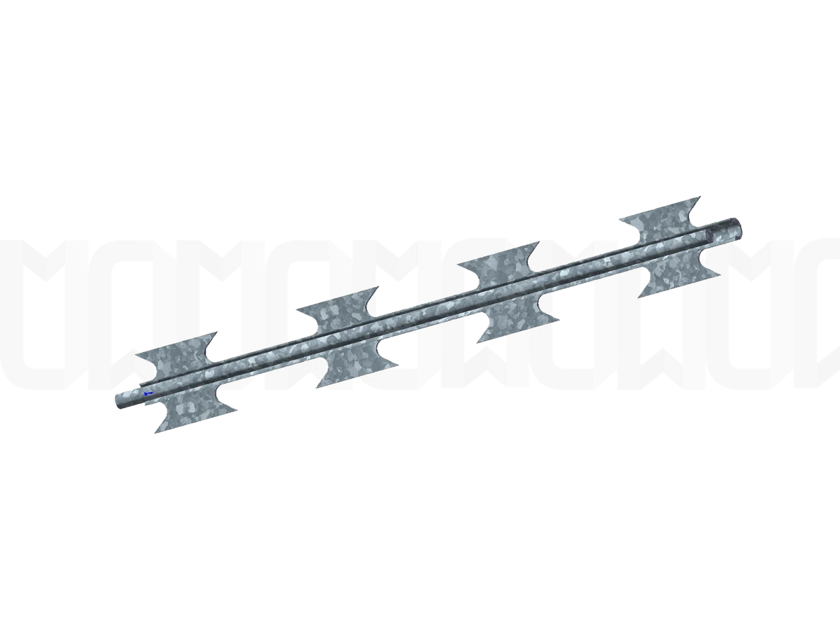 Лента колючая армированная
