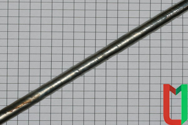 Гафниевый пруток ГФИ-1 92 мм