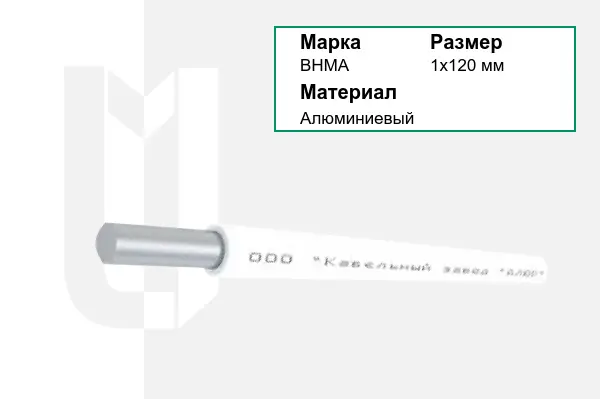 Провод монтажный ВНМА 1х120 мм